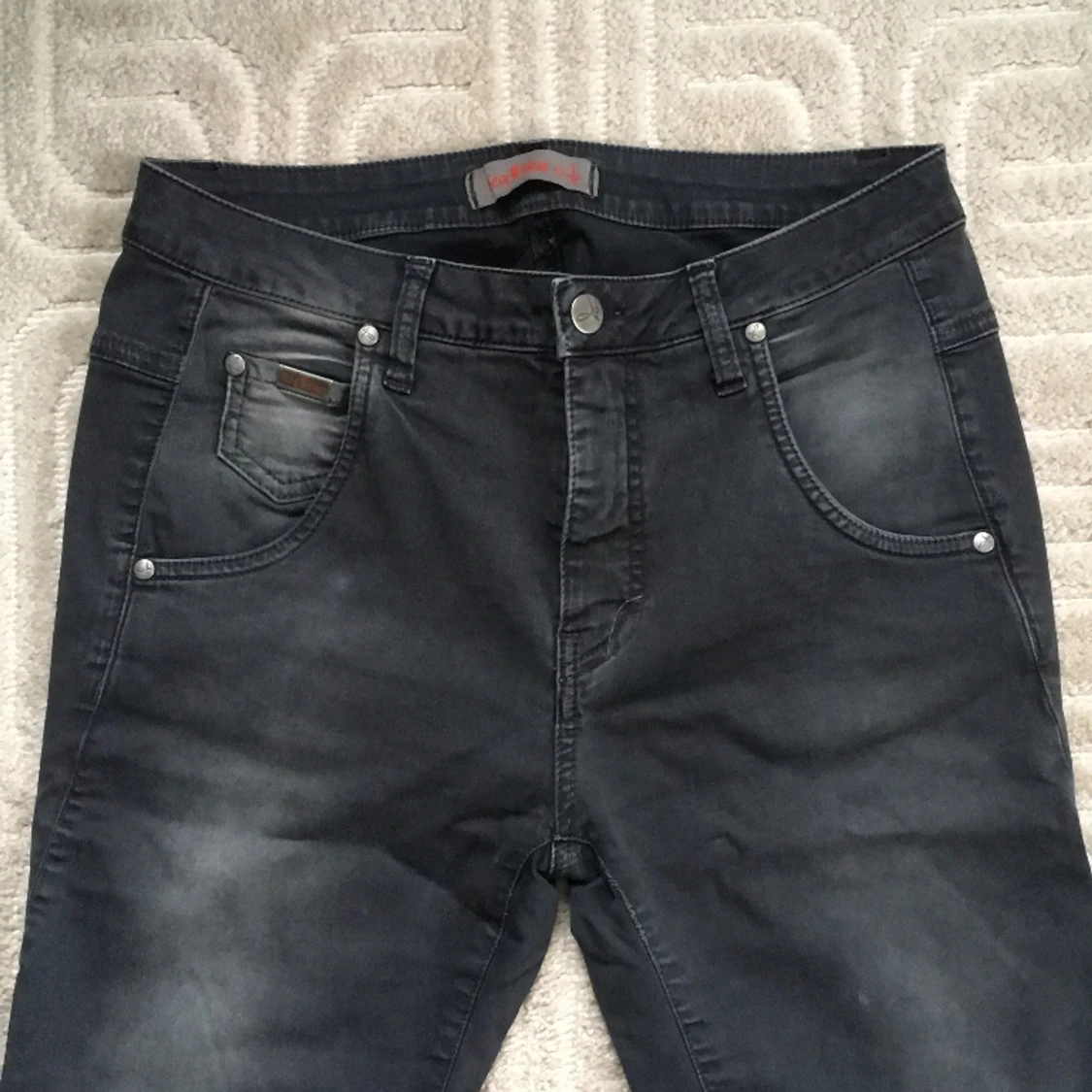 Sexy Woman, stretchjeans, grå, Stl. SX