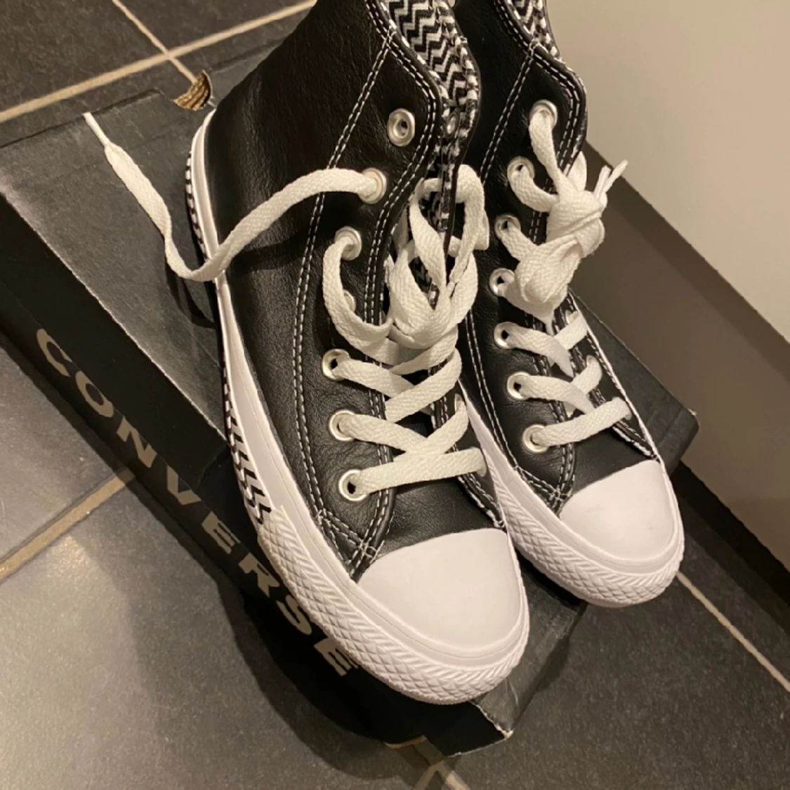 Converse läder - 91