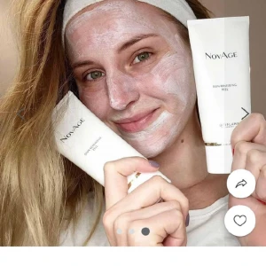 NovageAge Skin Renewing peel - känslig hy?  Denna peel är magisk. Har du psoriasis eller av känslig hy?  Då ska du inte peela med korn utan man ska använda kemisk peeling som denna.  Den hjälper ditt ansikte att släppa de döda hudcellerna. 👏