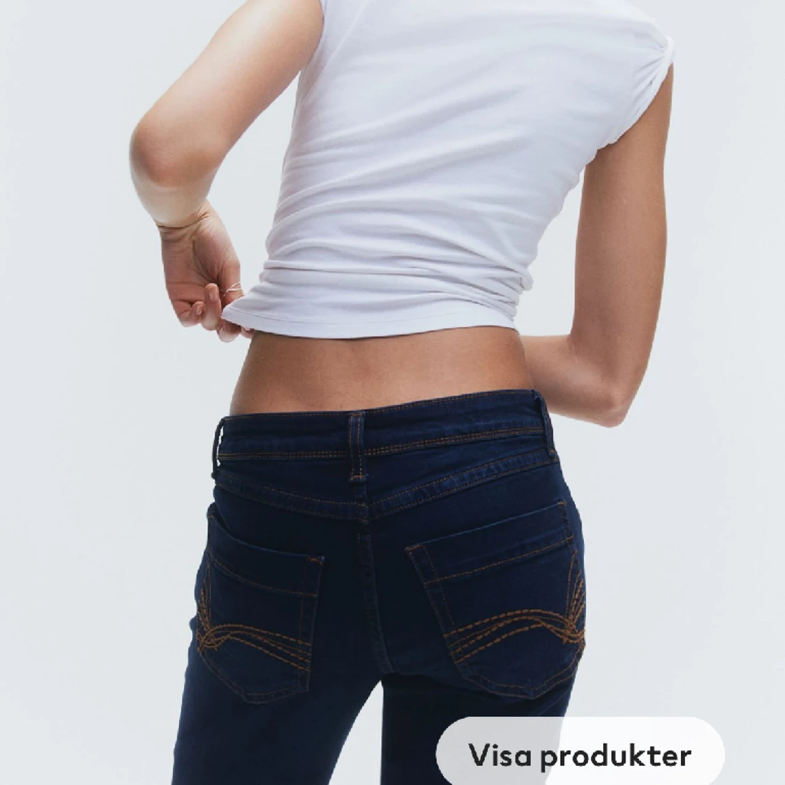 Lågmidjade jeans 