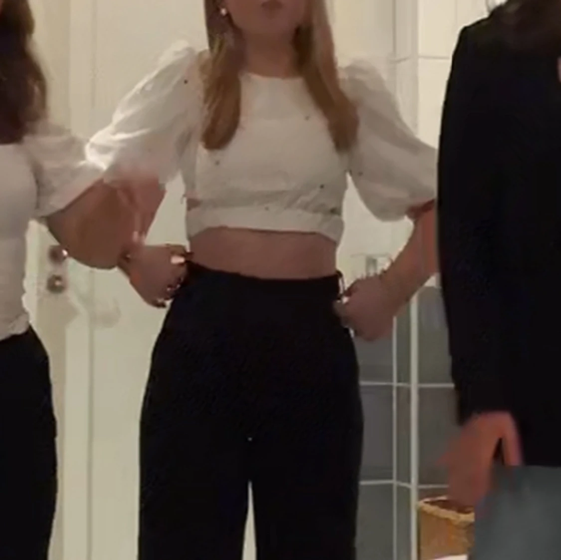 Blus med små blommor - 91