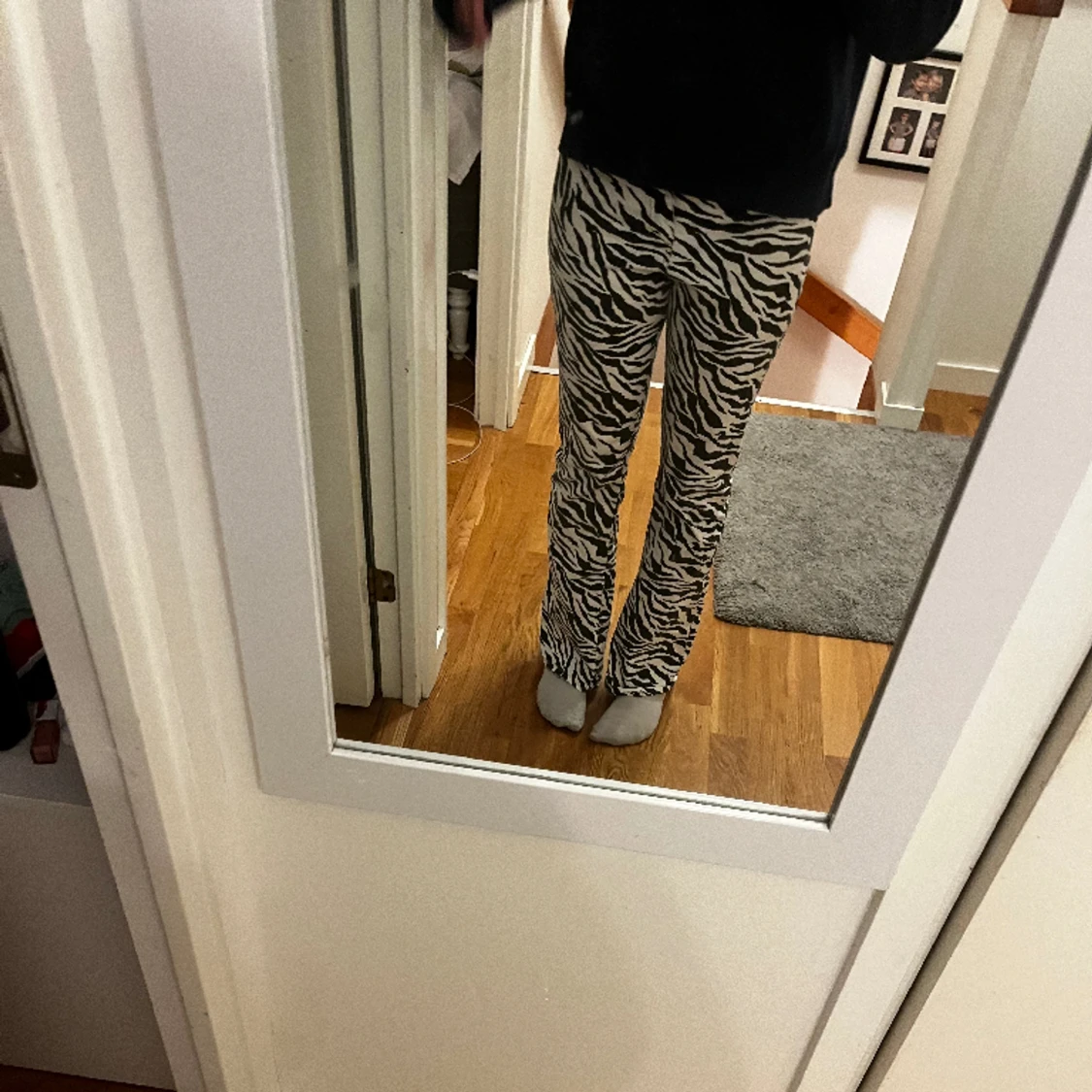 Djurmönstrade byxor - 90