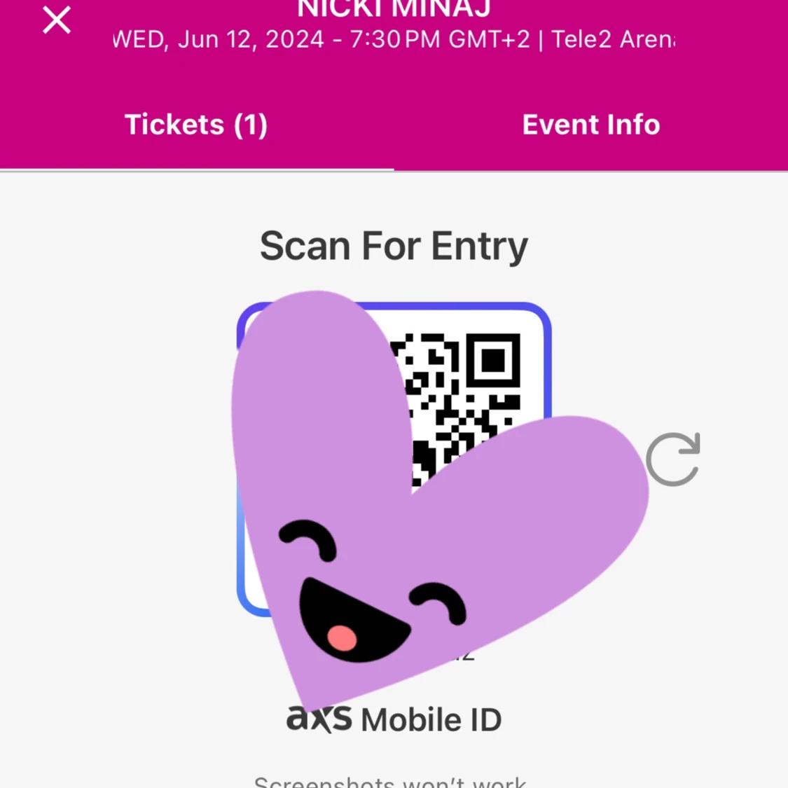 Nicki Minaj Ståplats!