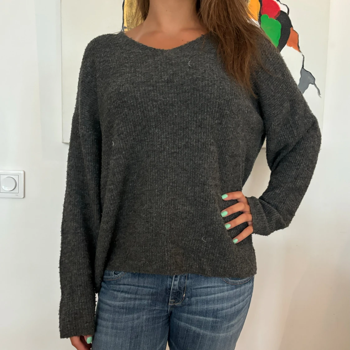 Stickad tröja  - 90