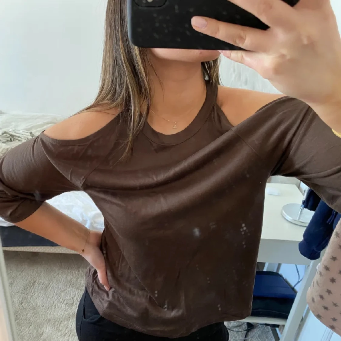Cold shoulder tröja😍 - 90