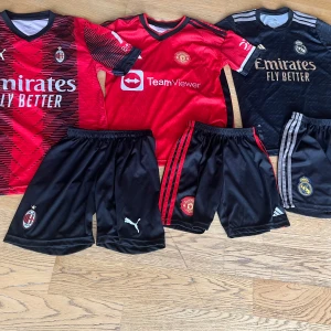 Fotbolls tröjor - Bellingham,Rashford och Leão tröjor. 90kr styck 