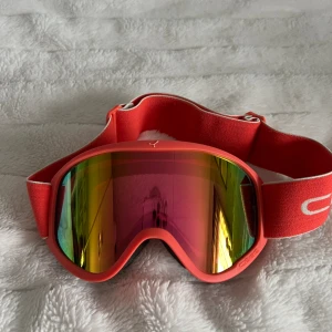Skidglasögon  - Skidglasögon från Cébé endast använd en gång. Dam storlek med nackband 