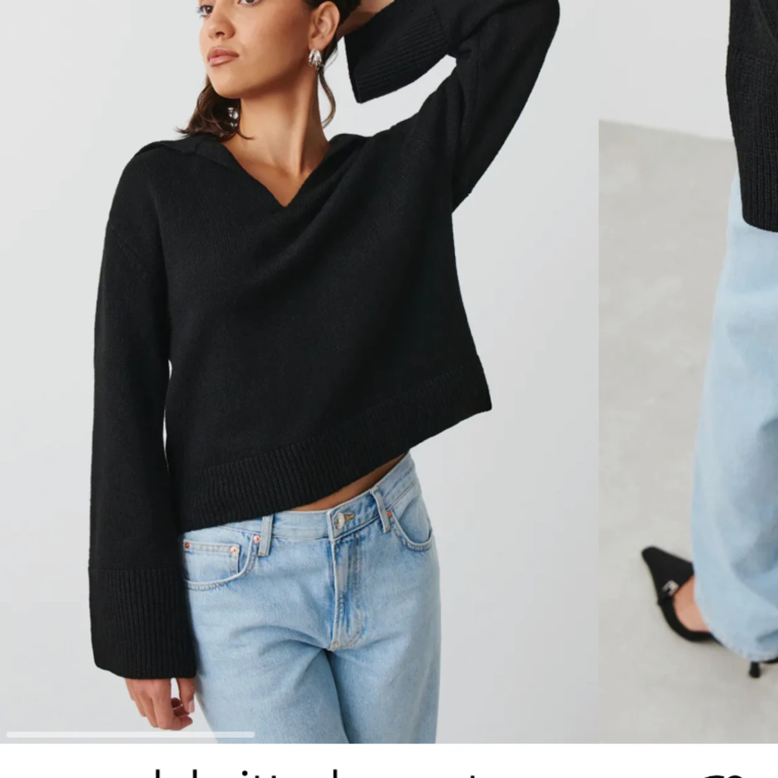 Stickad tröja  - 90