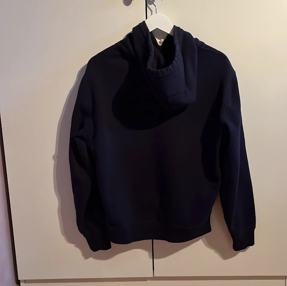 Marinblå Ralph Lauren hoodie  - 90