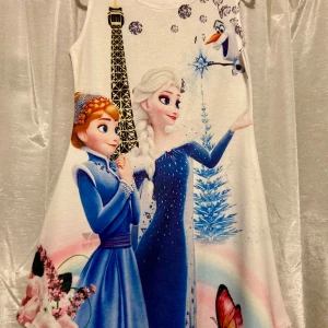 *NY*Frostklänning, Stl 122/128 (7/8 år)  -  Ny, fin kvalitet, lite tjockare tyg, mkt mjuk o skön.  