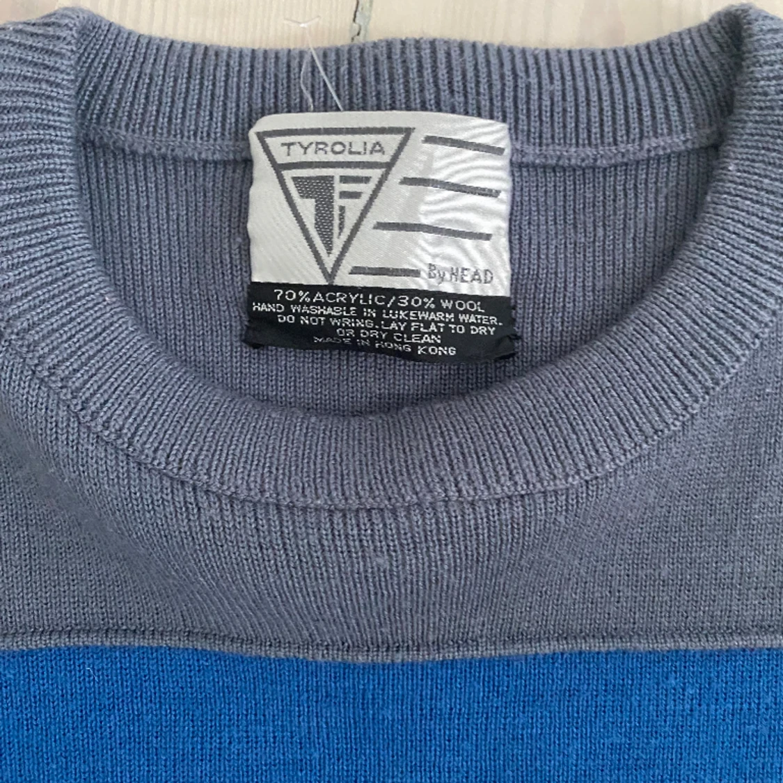 Blå/Grå Tröja - 91