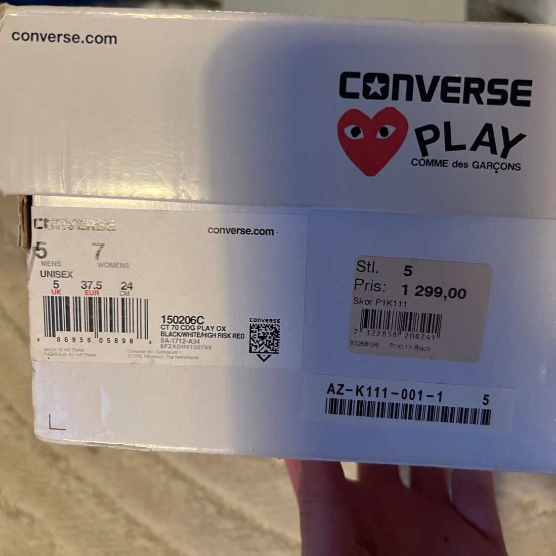 Cdg x converse  - 91