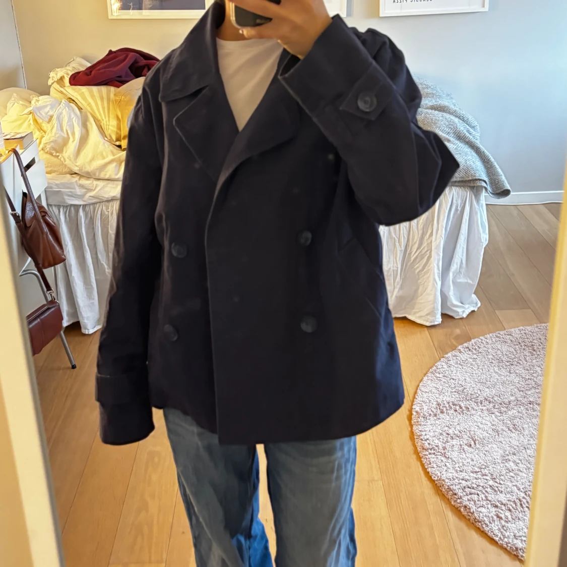 Kort trenchcoat