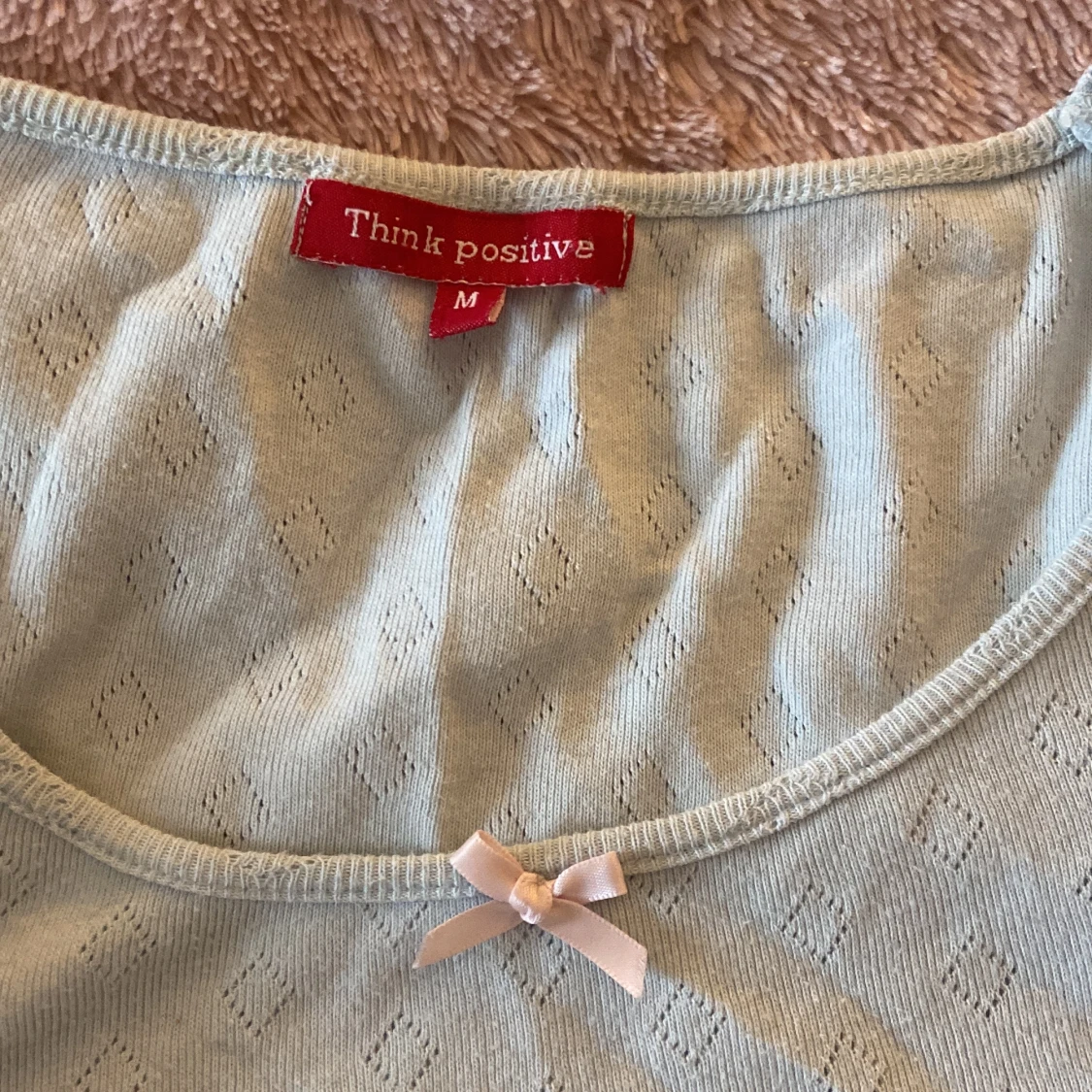 Gulligt blått linne - 90