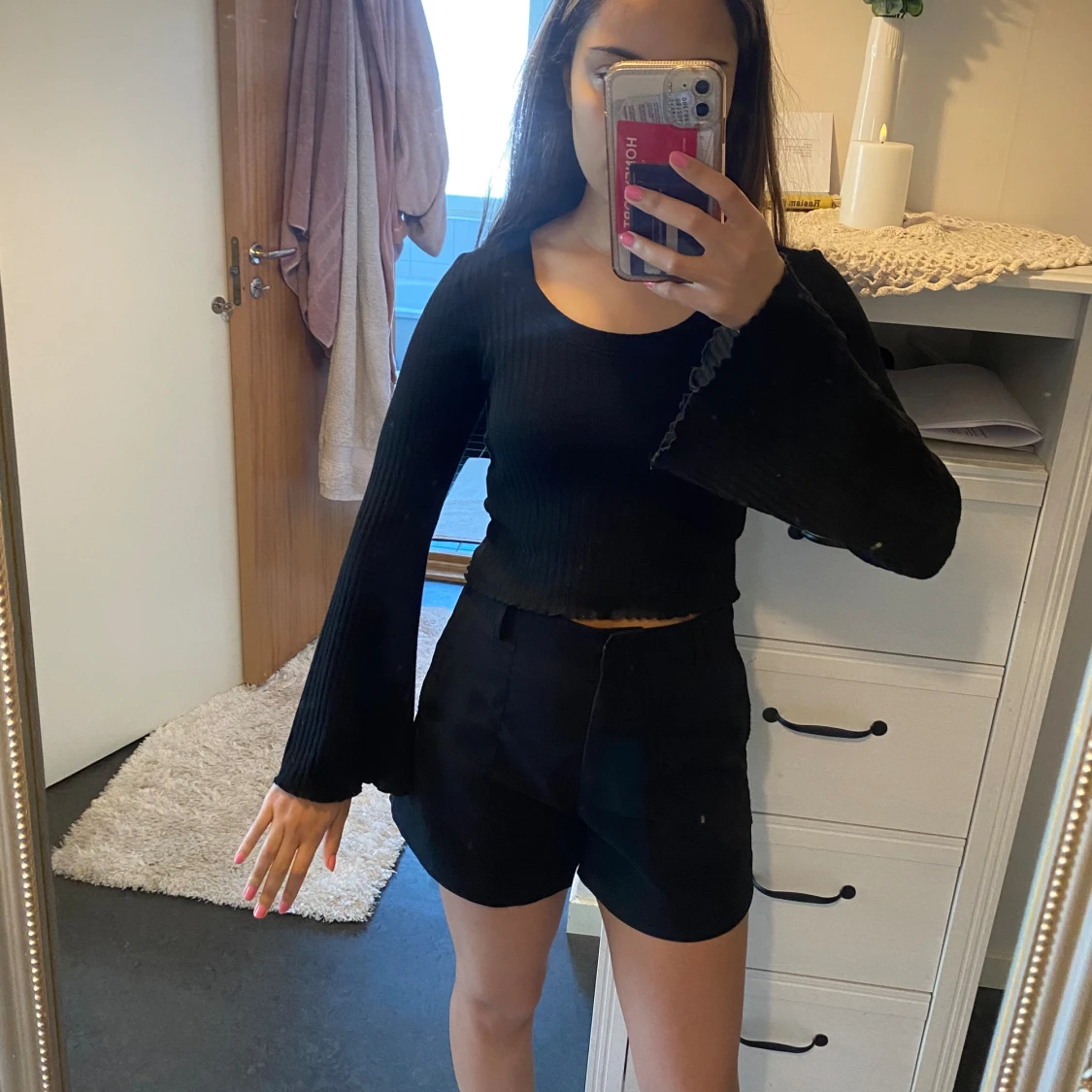 Tröja med utsvängda armar - 91