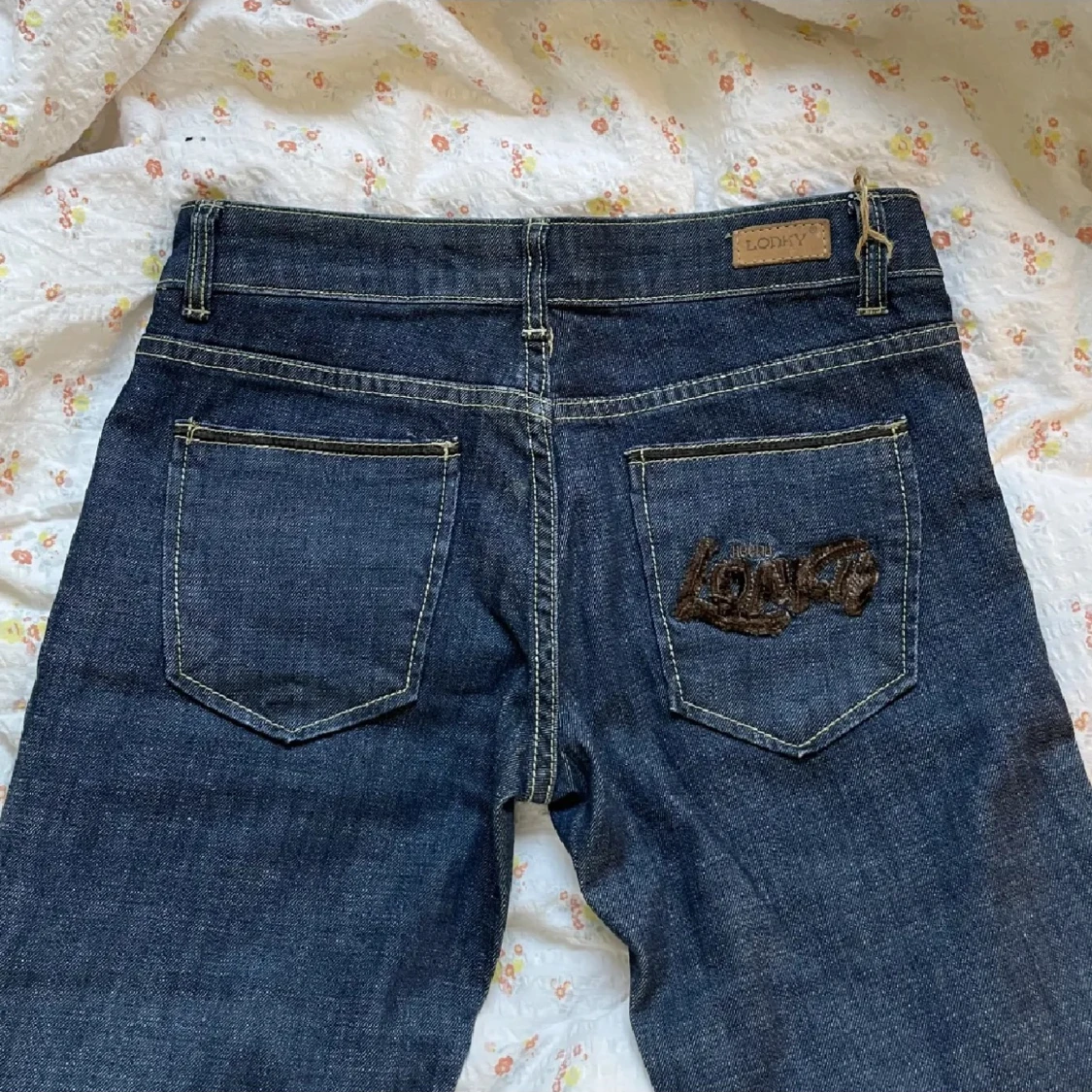 Lågmidjade jeans