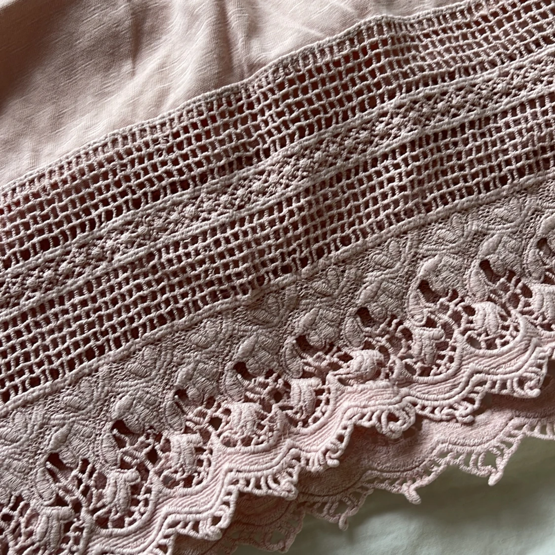 Rosa långärmad tröja från Ellos - 92