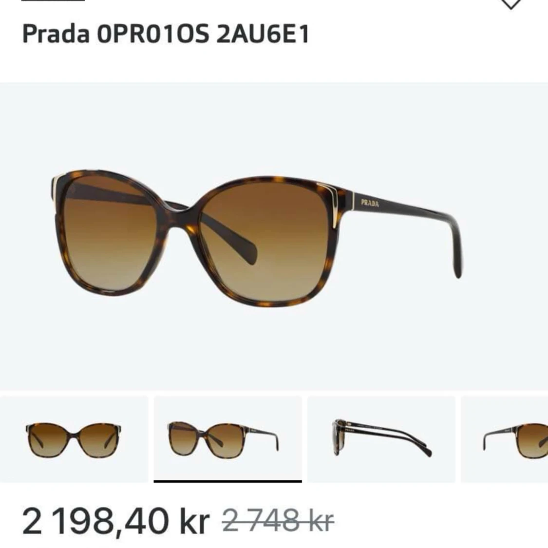 Prada solglasögon  - 93