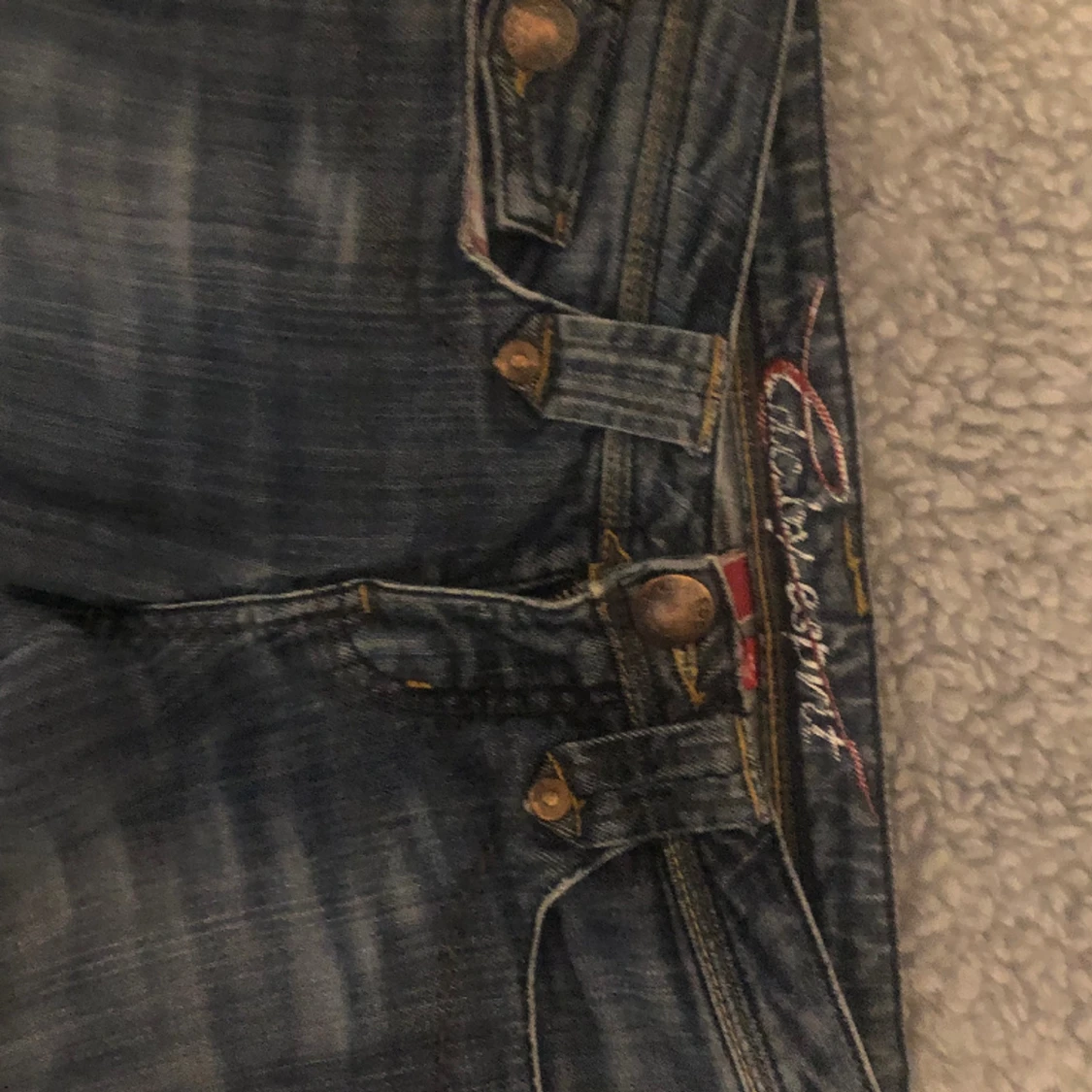 Lågmidjade jeans - 90