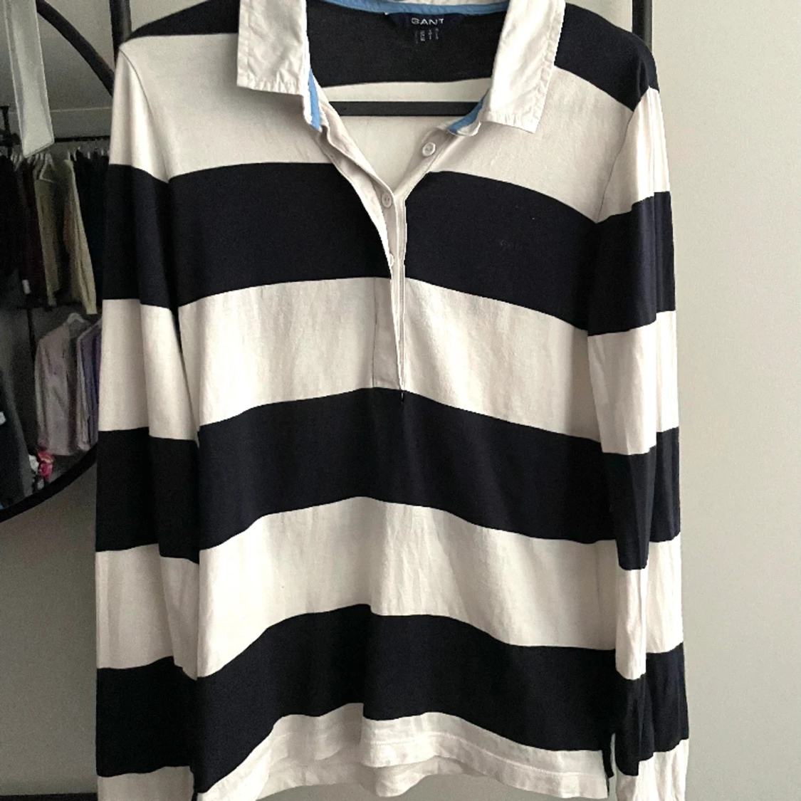 Långärmad pikétröja från GANT