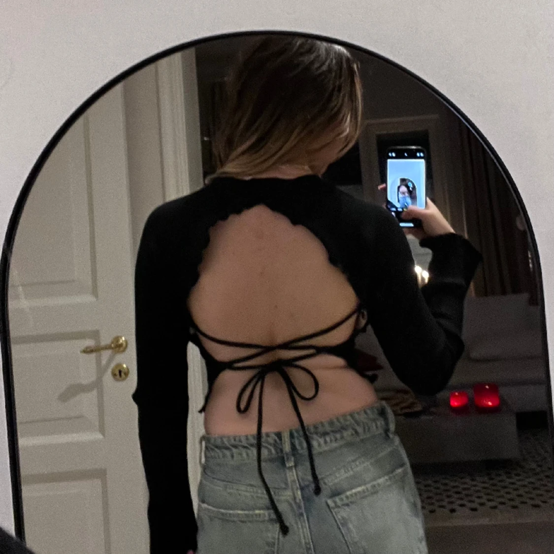 Topp med knytning  - 90