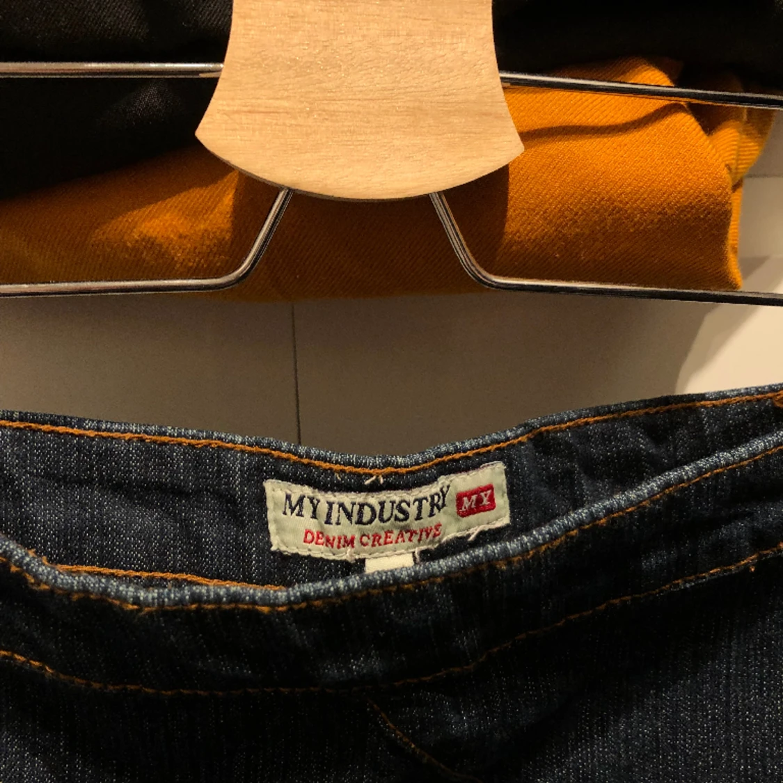 Vintage jeanskjol - 90