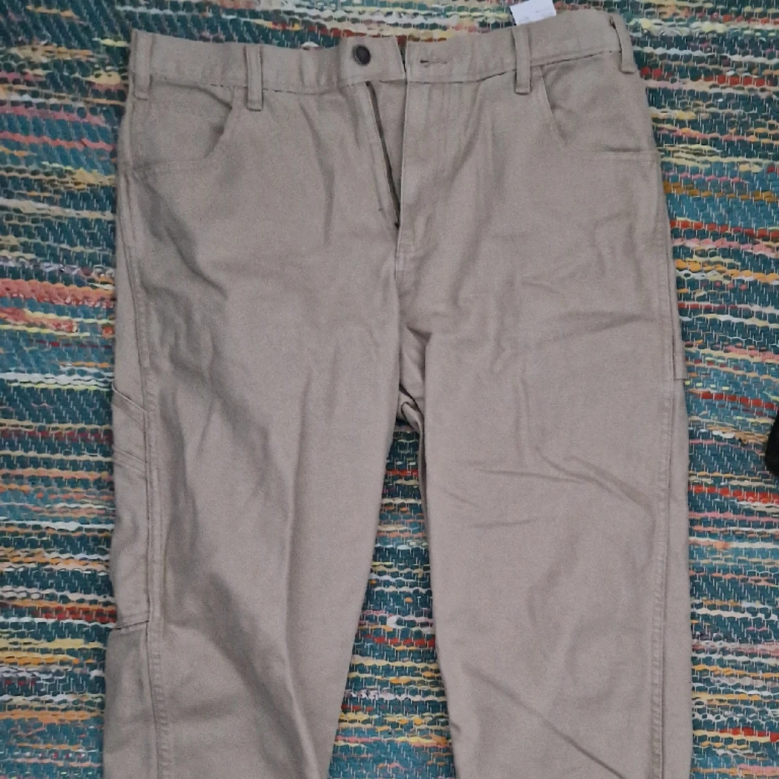 duck canvas carpenter pants - 90