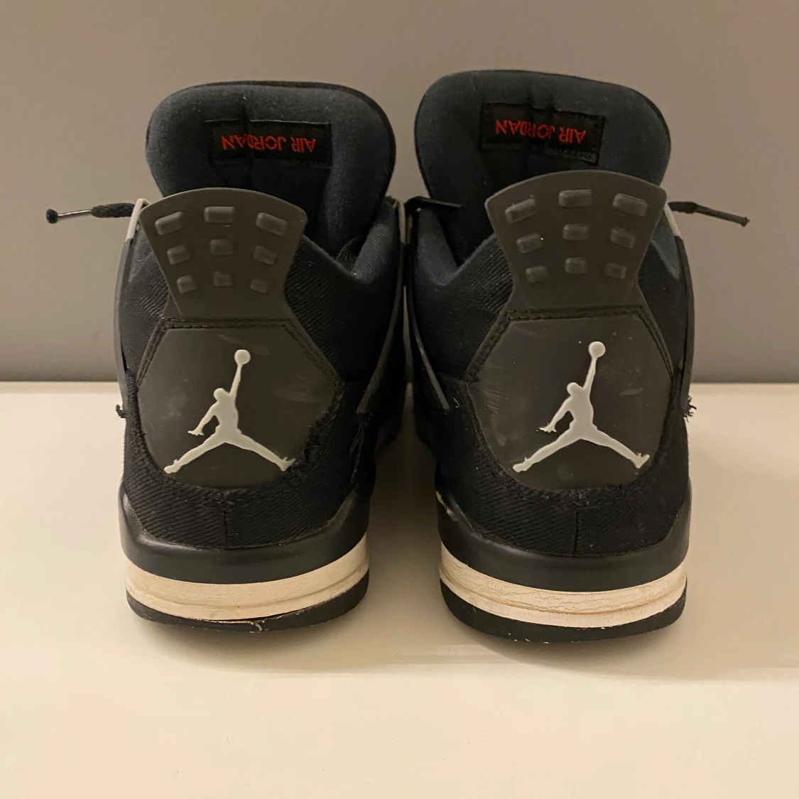 Jordan 4 Black Canvas - 90