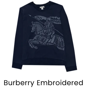 Burberry embroided knight Sweatshirt - Storlek M passar S Väldigt bra skick , snygg och fräsch