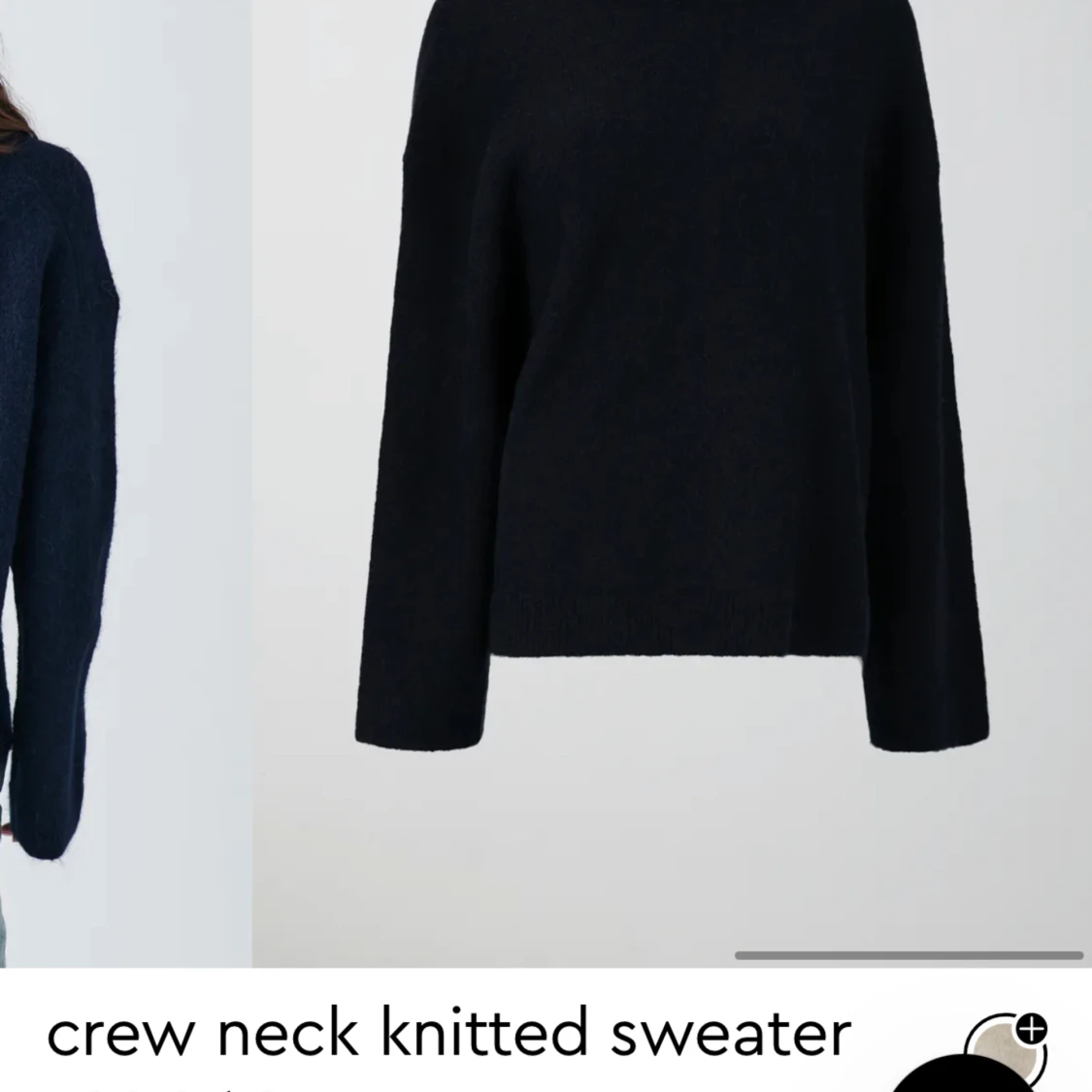 Slutsåld stickad tröja