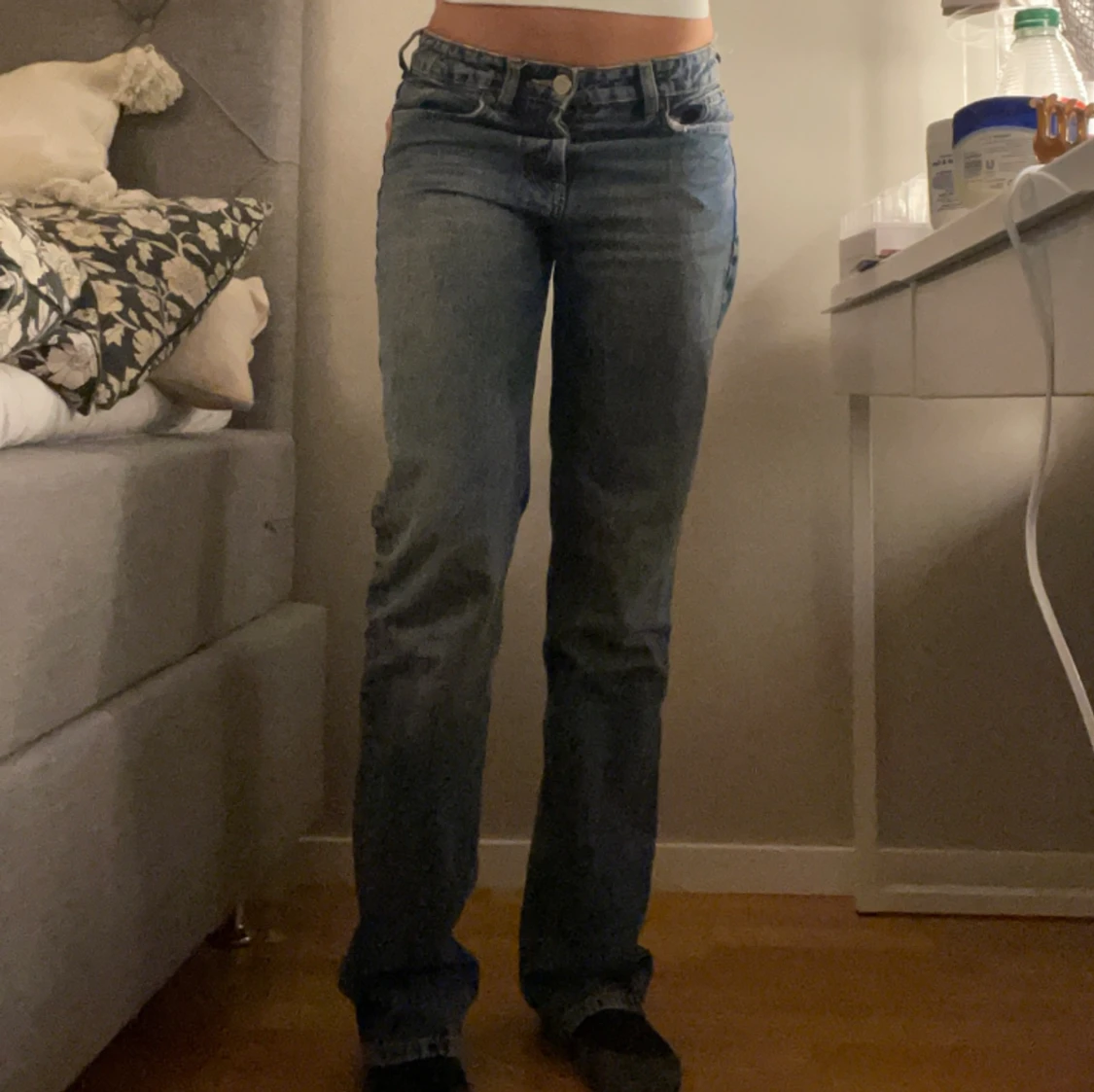 Lågmidjade jeans 