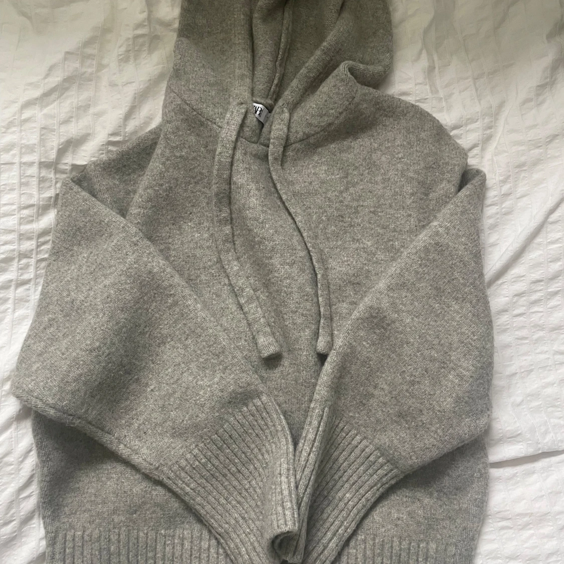 Stickad hoodie/ tröja!