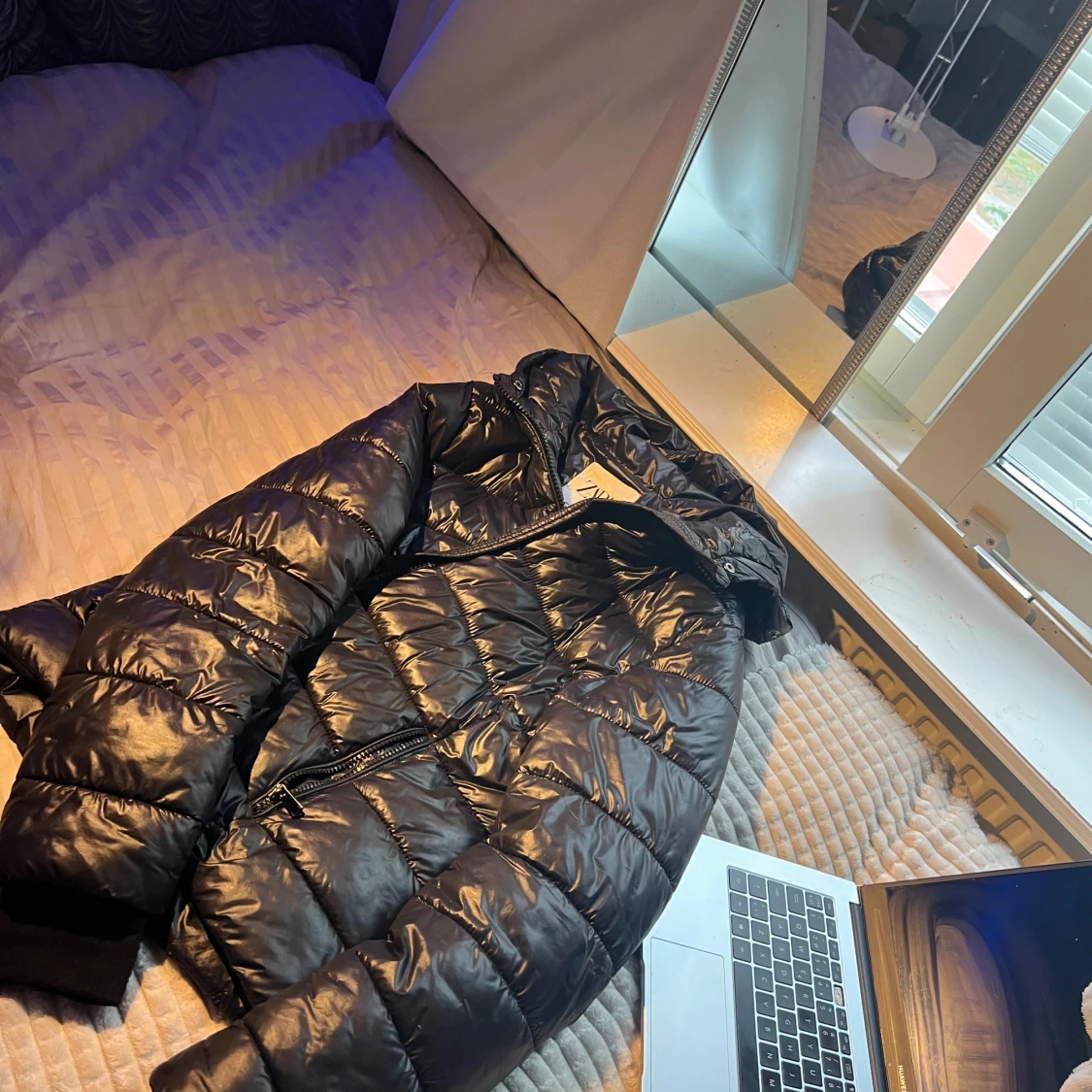 Svart vinterjacka  - 91