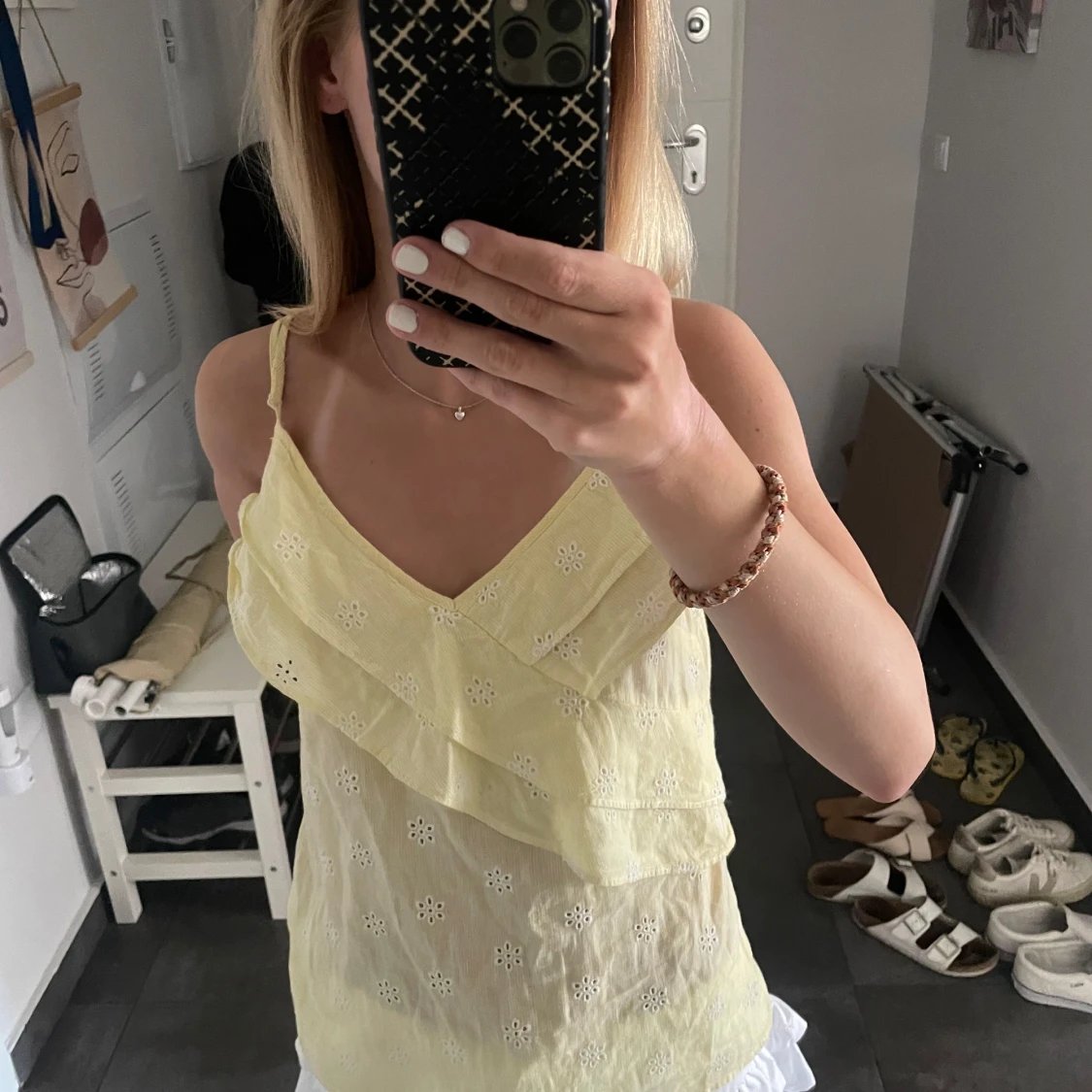 Gult linne ifrån H&M