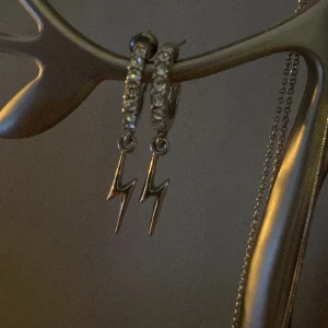 Örhängen  - Säljer blixt örhängen, kmr aldrig till användning