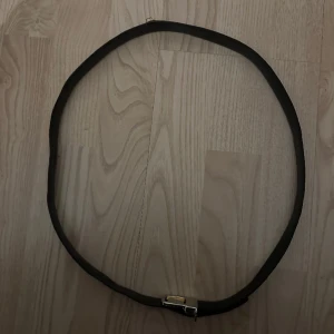 Brunt läderskärp med guldspänne - Säljer detta fina skärpet då det tyvärr är för litet för mig. Köptes på Röda Korset så vet inte vad det är för märke. Dock så märkte jag att guldspännet åker av ibland, men det är bara att trycka tillbaka det så sitter det kvar. Bra skick i övrigt.