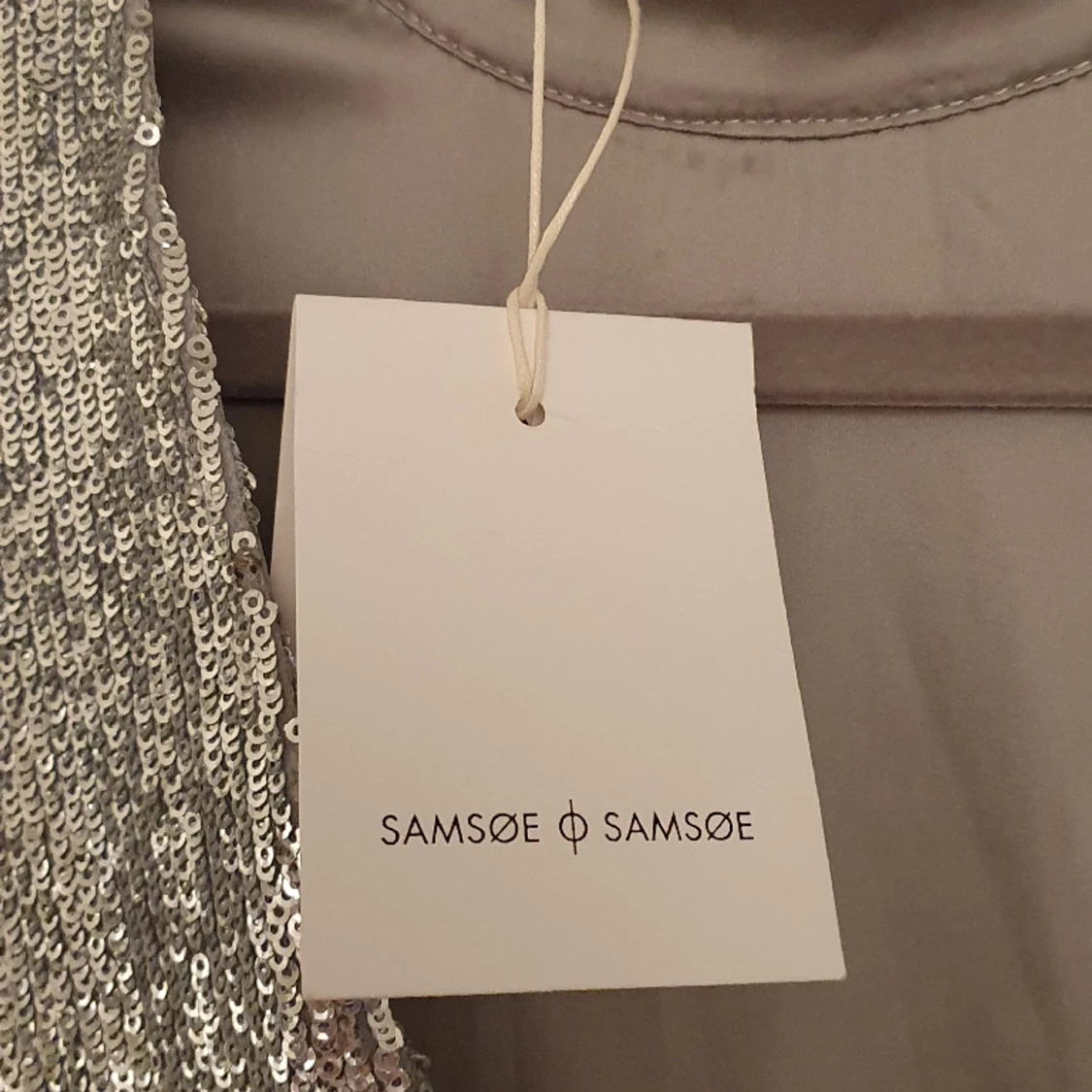 Samsøe samsøe paljettklänning - 91