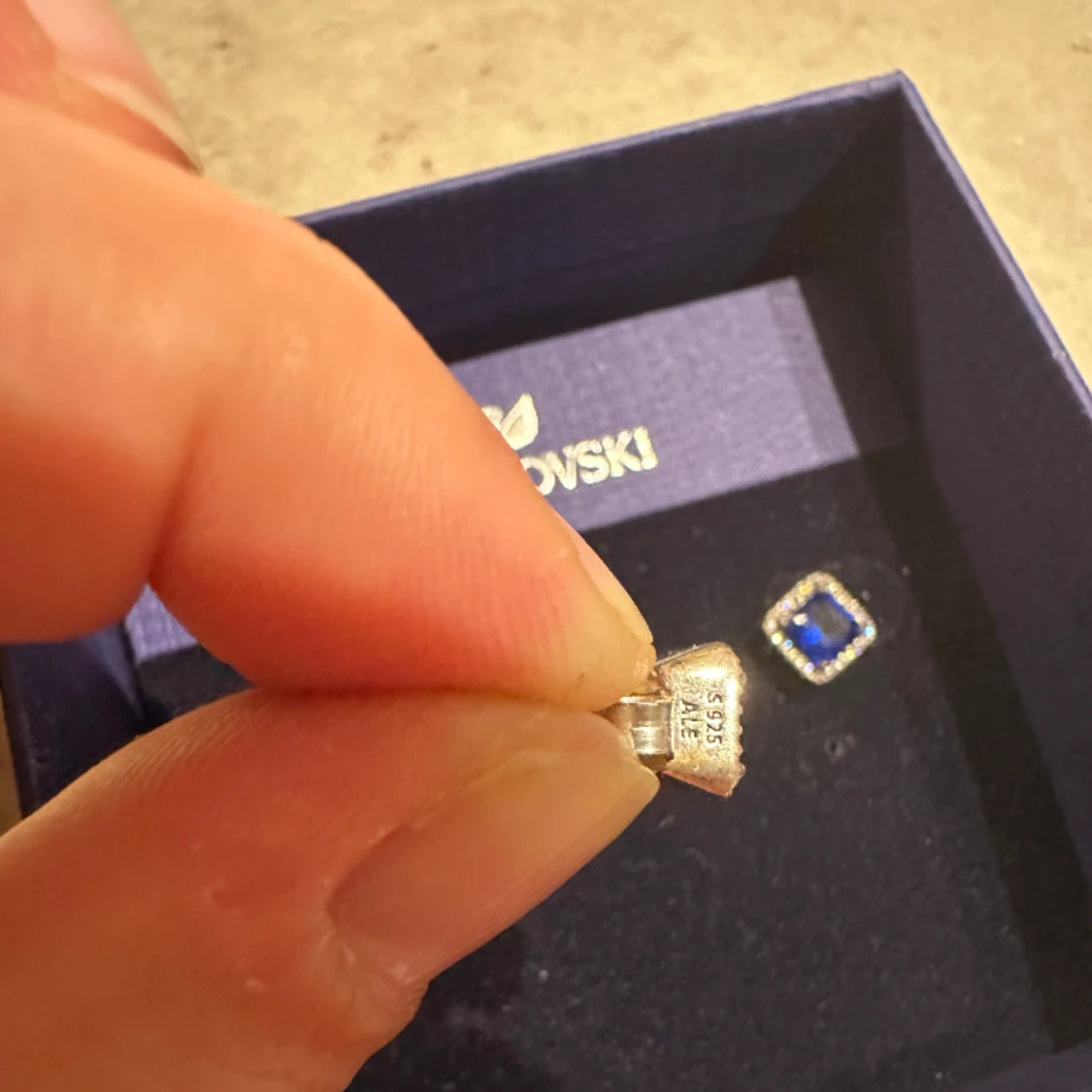 Swarovski earings silver  - 91