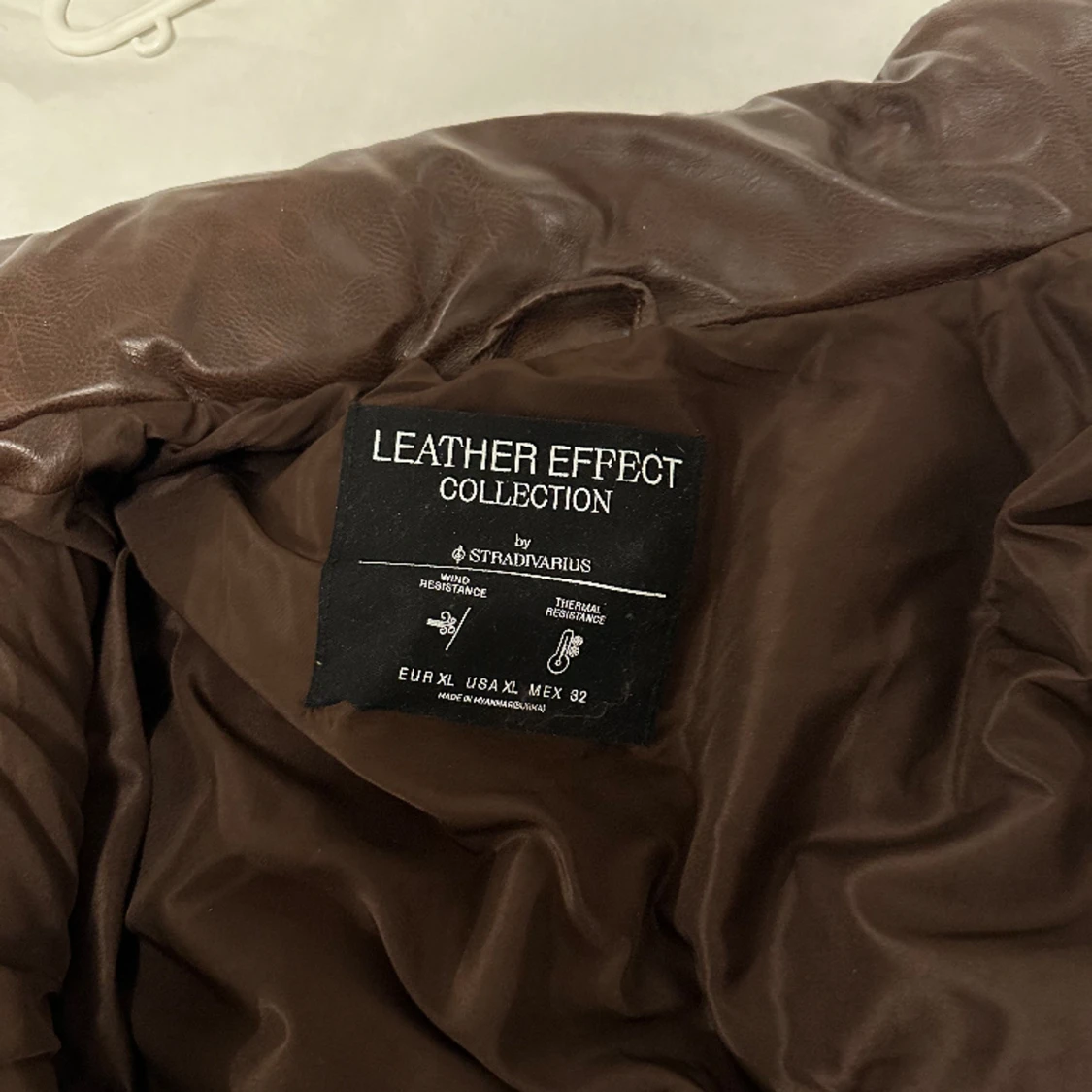 Fejk läder jacka - 90