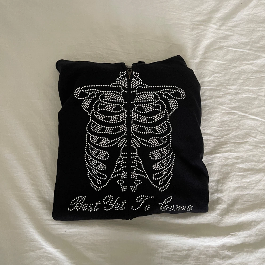 Rhinestone hoodie  - 90