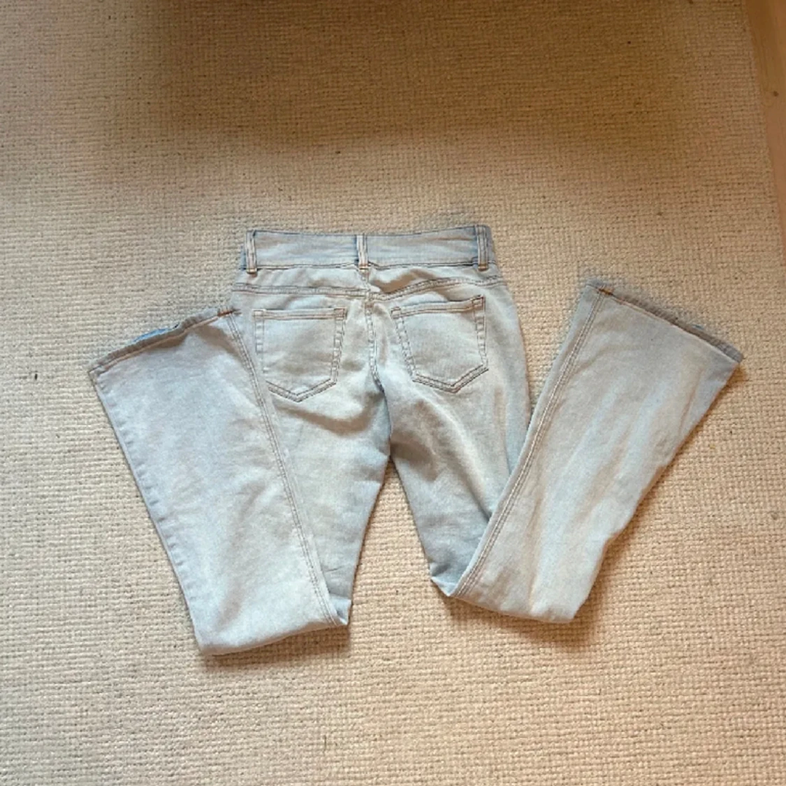 Lågmidjade bootcut jeans - 91