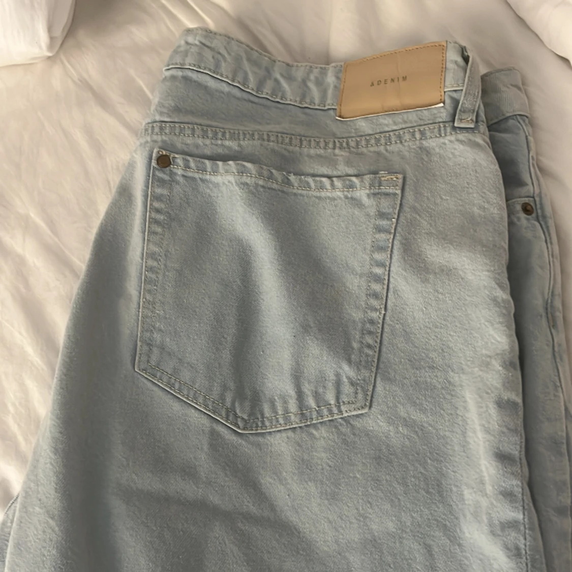 Ljusblå 90s Flared Jeans - 90