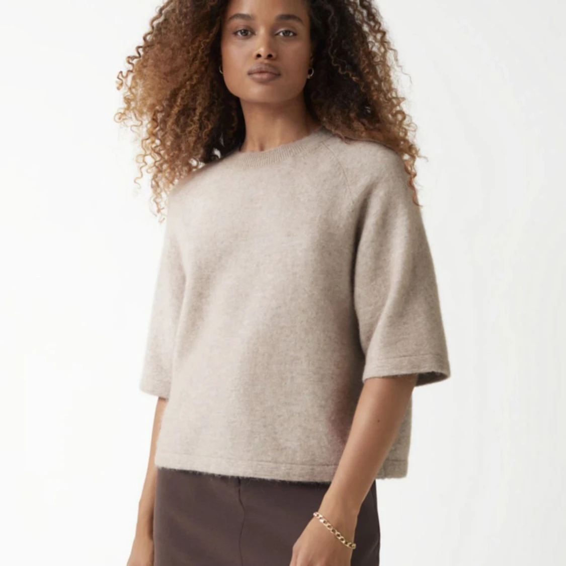 & other stories stickad tröja  - 91