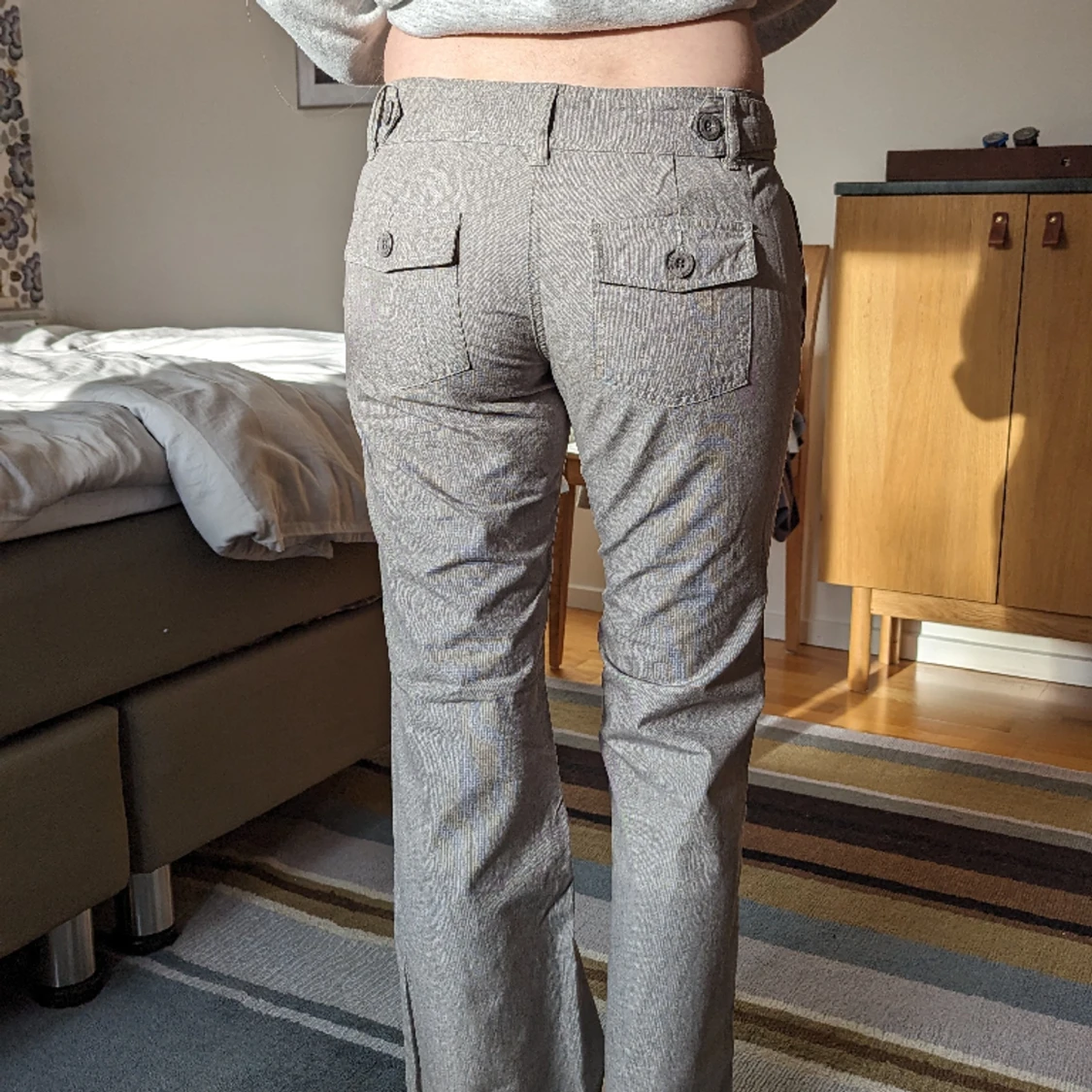 Low waisted kostymbyxor  - 90