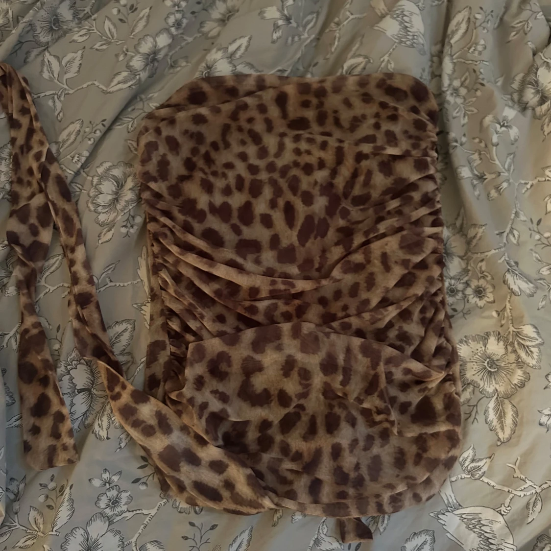 Zara leopard topp  - 90