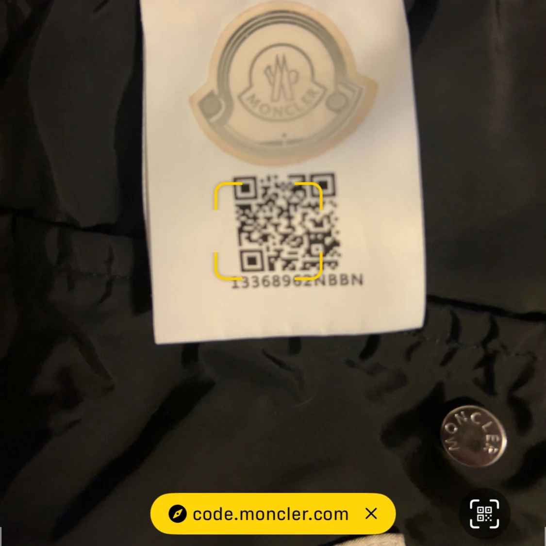 Svart Moncler Grimpeurs Windbreaker  - 93