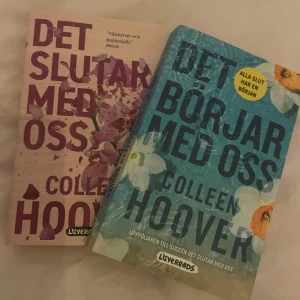 det slutar med oss böcker - Det slutar med oss och det börjar med oss böckerna. Nyskick
