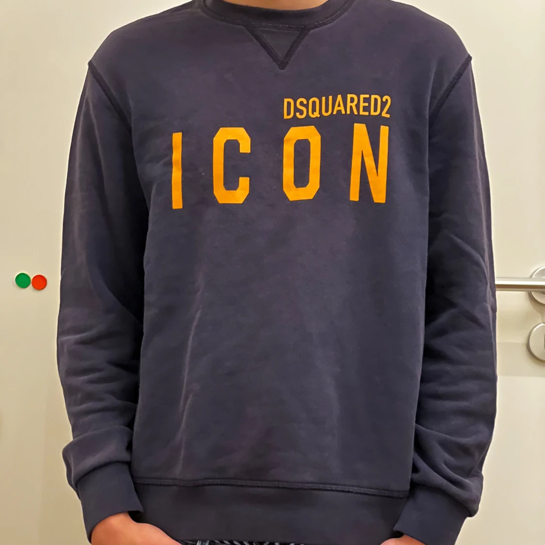 Svart sweatshirt från Dsquared2