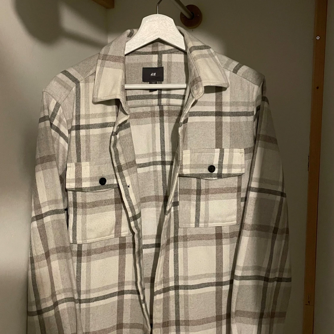 Rutig overshirt från H&M