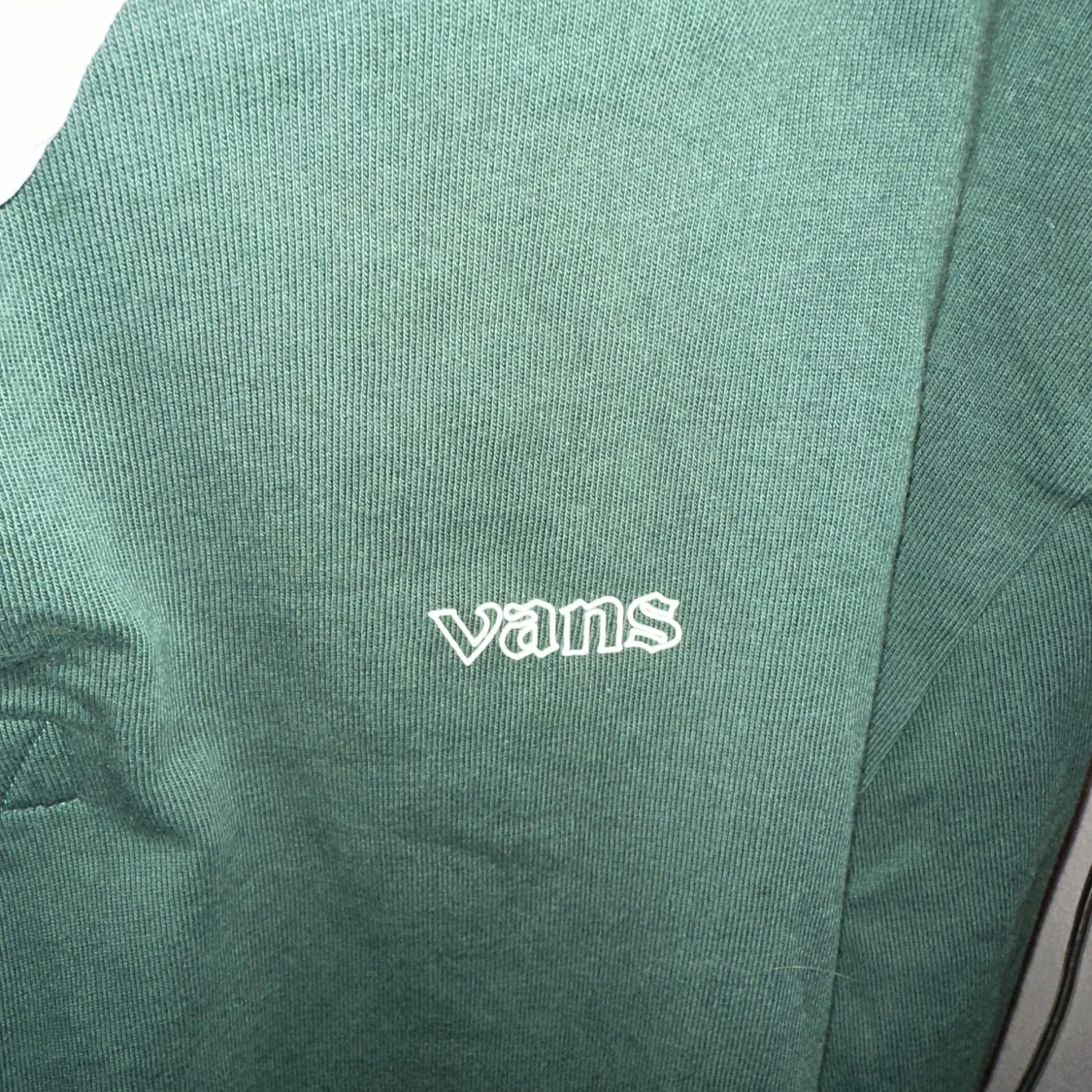 Grön långärmad pikétröja från Vans - 91